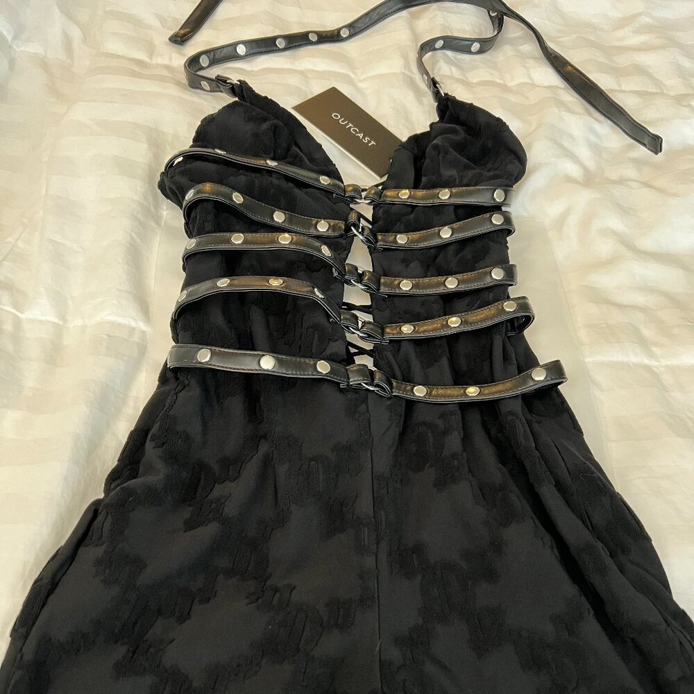Outcast ALL ACCESS PLAYSUIT BLACK
